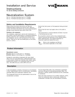 Neutralization System