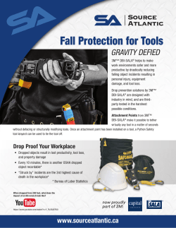 Fall Protection for Tools