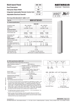 Datenblatt 9364273, 80010735V01