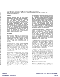 Shot repetition: an alternative approach to blending in marine seismic