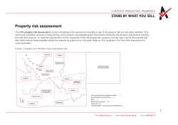 Property risk assessment