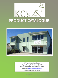 See catalogue for full range