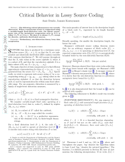 arXiv:math/0009018v1 [math.PR] 1 Sep 2000