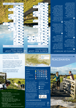 Cycle Rides around Peacehaven - South Downs National Park