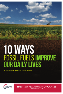 10 Ways Fossil Fuels Improve our Daily Lives