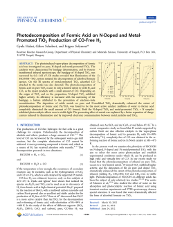 Photodecomposition of Formic Acid on N