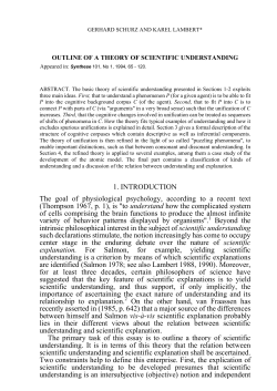 1. INTRODUCTION The goal of physiological psychology, according