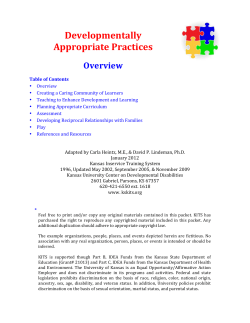 Developmentally Appropriate Practices