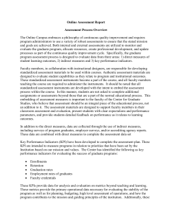 Nursing 2013 Assessment Report