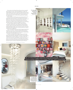 Any conventional d&eacute;cor piece I put in this living room looked totally