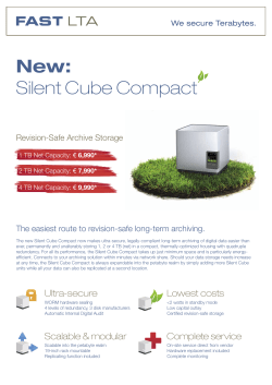 New: Silent Cube Compact