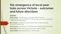 cassy`s presentation. - VICSERV Mental Health Conference