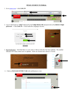 PENZU STUDENT TUTORIAL 1. Go to penzu.com > click LOG IN 2