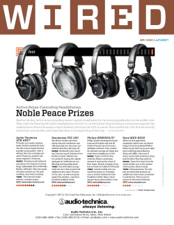 Wired Magazine - Audio General Inc.