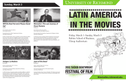 Friday, March 1&ndash;Sunday, March 3 Robins School of Business, Ukrop