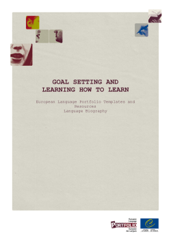 Learning - Coe - Council of Europe