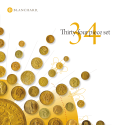 Thirty-four piece set