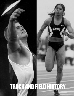 TRACk ANd FiEld HiSToRy