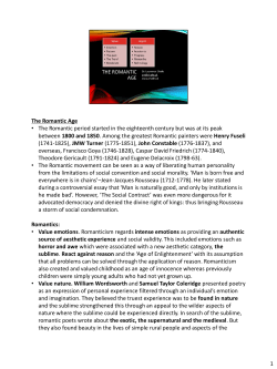 18 The Romantic Age of English Painting