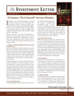 Read more - Investment Counsel, Inc