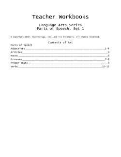 Teacher Workbooks