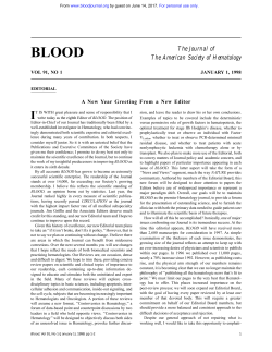 A New Year Greeting From a New Editor