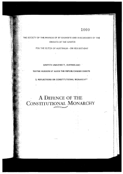 1000 a defence of the constitutional monarchy