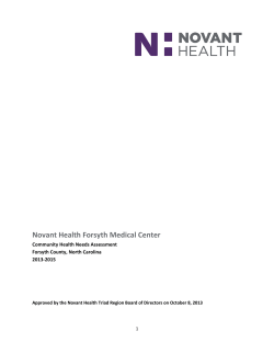 Novant Health Forsyth Medical Center