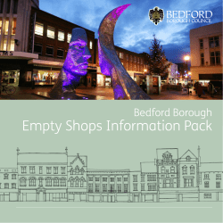 Empty Shops Information Pack
