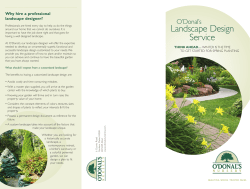 O`D Landscape Brochure