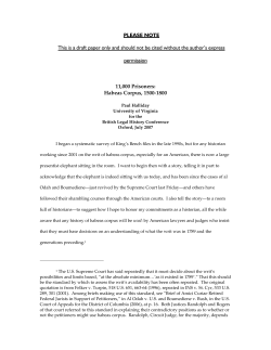 Paul Halliday, 11000 Prisoners