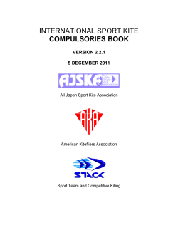 ISK Compulsories Book - World Sport Kite Championships