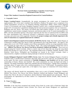 Southern Connecticut Regional Framework for Coastal Resilience