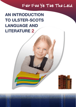 Fair Faa Ye Tae Tha Leid - Ulster