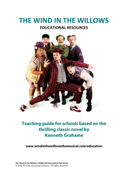 Teaching Guide - The Wind in the Willows