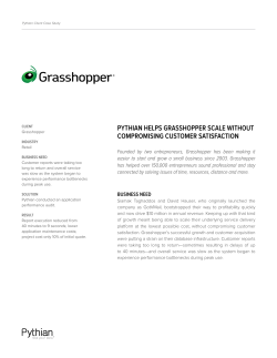 Pythian - Grasshopper Case Study