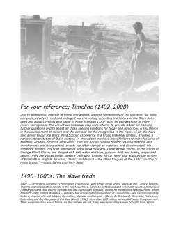 For your reference: Timeline (1492&ndash;2000)