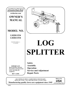 LOG SPLITTER