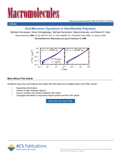 End-Monomer Dynamics in Semiflexible Polymers