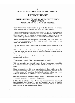 PATRICK HENRY
