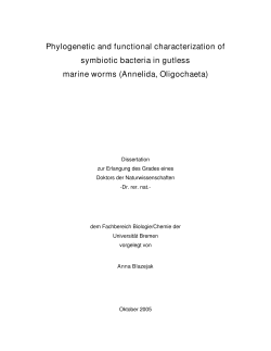 Phylogenetic and functional characterization of - E