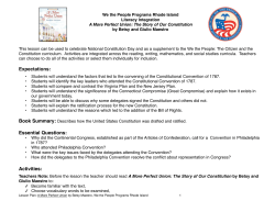 Perfect Union Lesson Plan - civiced