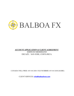 Documents - Balboa FX