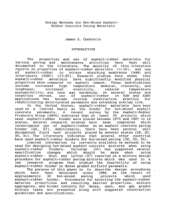 Design Methods for Hot-Mixed Asphalt