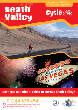 Death Valley - Global Adventure Challenges