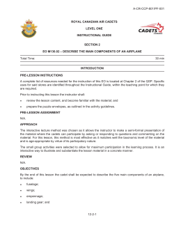 M130.02 - 27 (City of London) Squadron Royal Canadian Air Cadets
