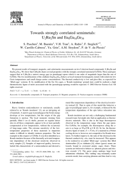 Towards strongly correlated semimetals: U2Ru2Sn and