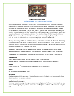 FairKids Field Trip Program AMERICA`S KIDS