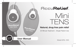 Mini TENS - Carex Health Brands
