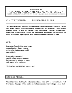 ap art history &ndash; mr - Avon Community School Corporation